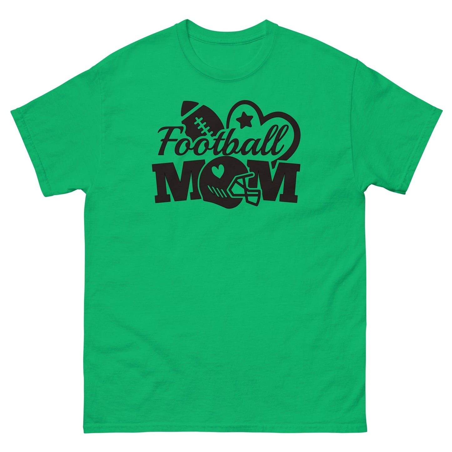 Football Mom Shirt Irish Green / S Spirit Gear Collective T-Shirt