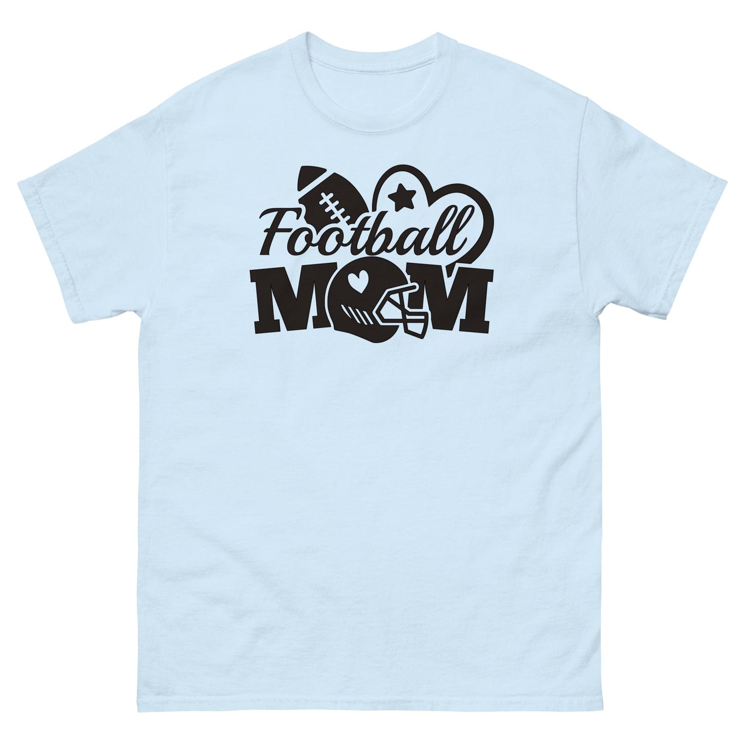 Football Mom Shirt Light Blue / S Spirit Gear Collective T-Shirt