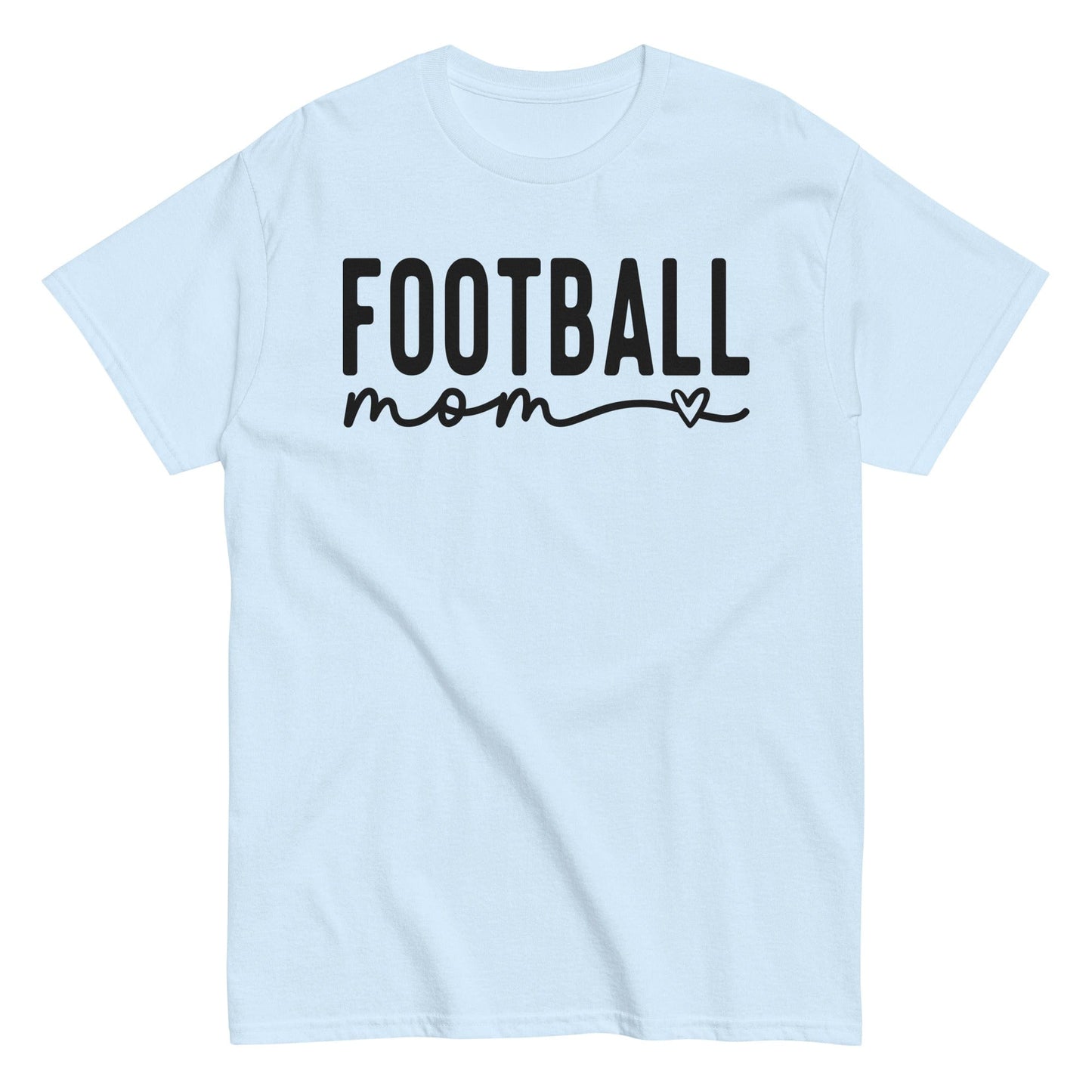 Football Mom Shirt Light Blue / S Spirit Gear Collective T-Shirt