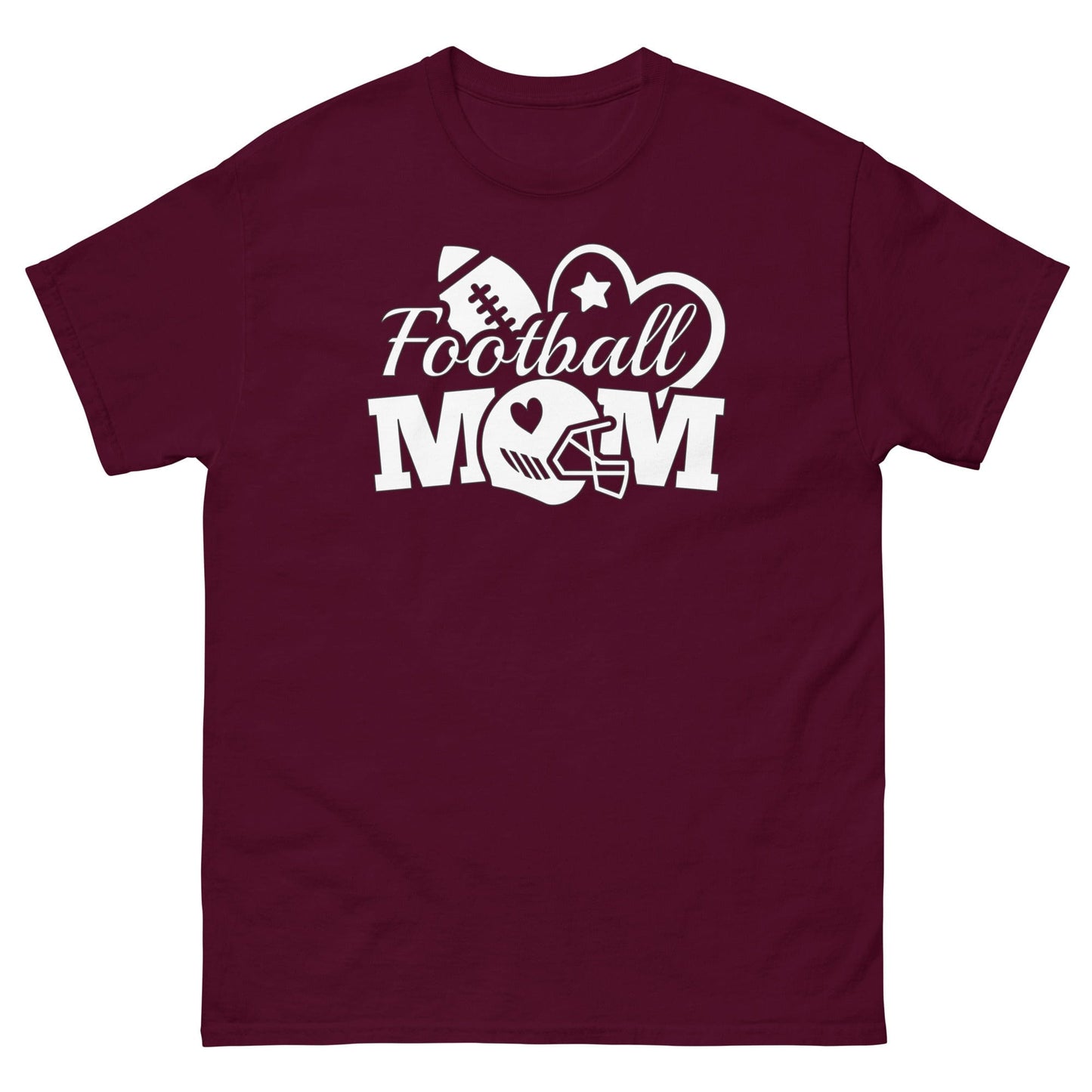 Football Mom Shirt Maroon / S Spirit Gear Collective T-Shirt