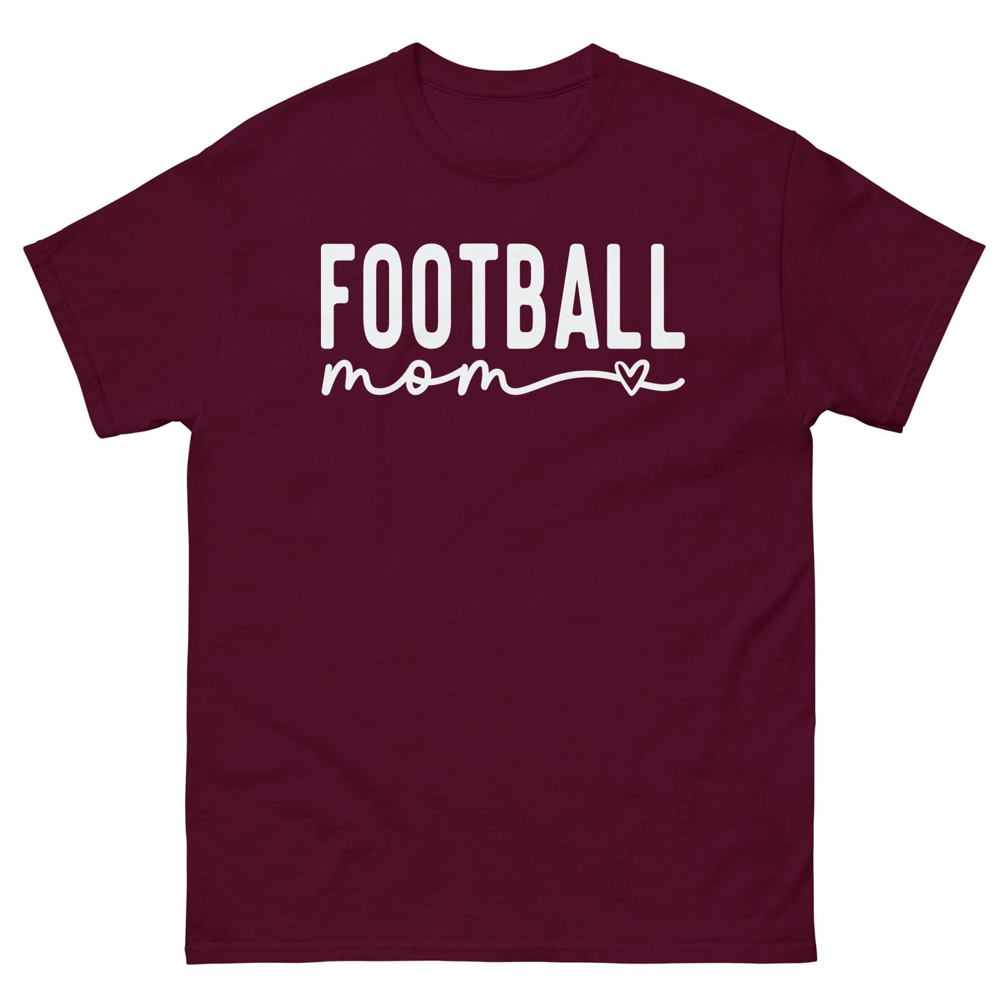 Football Mom Shirt Maroon / S Spirit Gear Collective T-Shirt