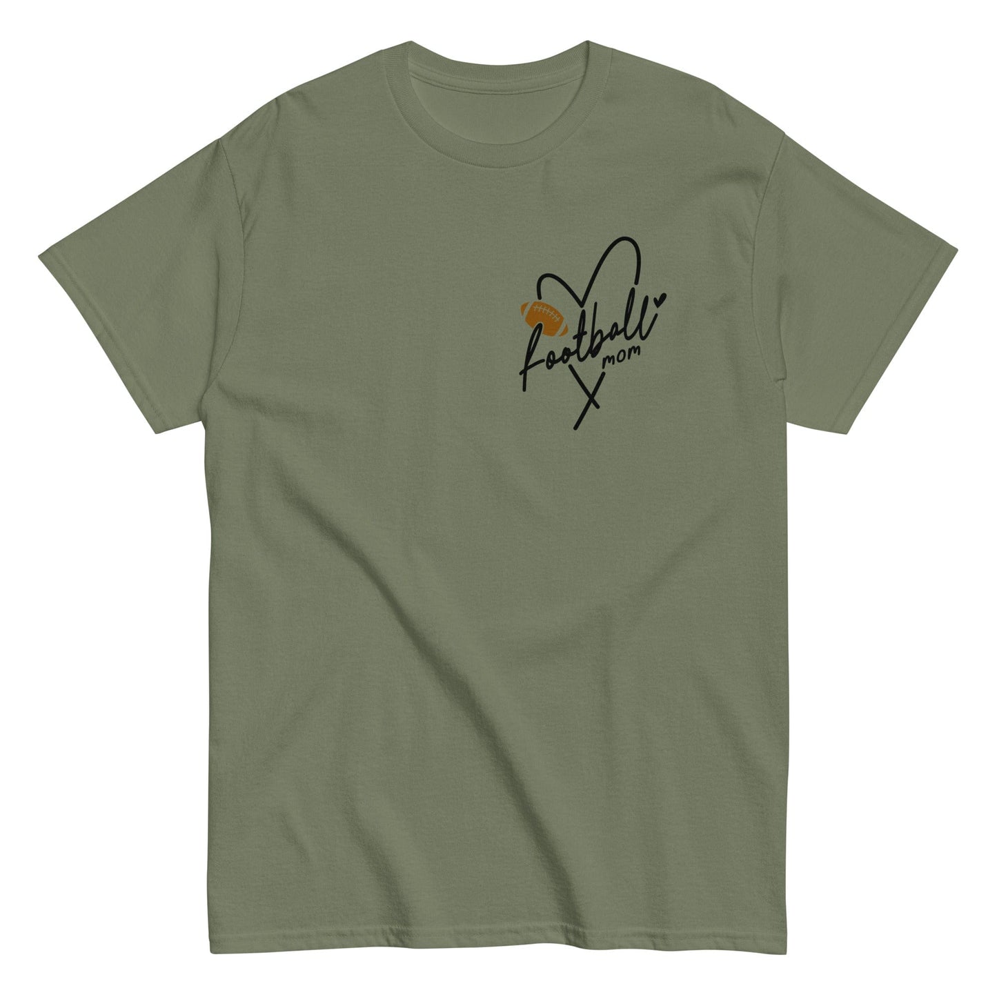 Football Mom Shirt Military Green / S Spirit Gear Collective T-Shirt