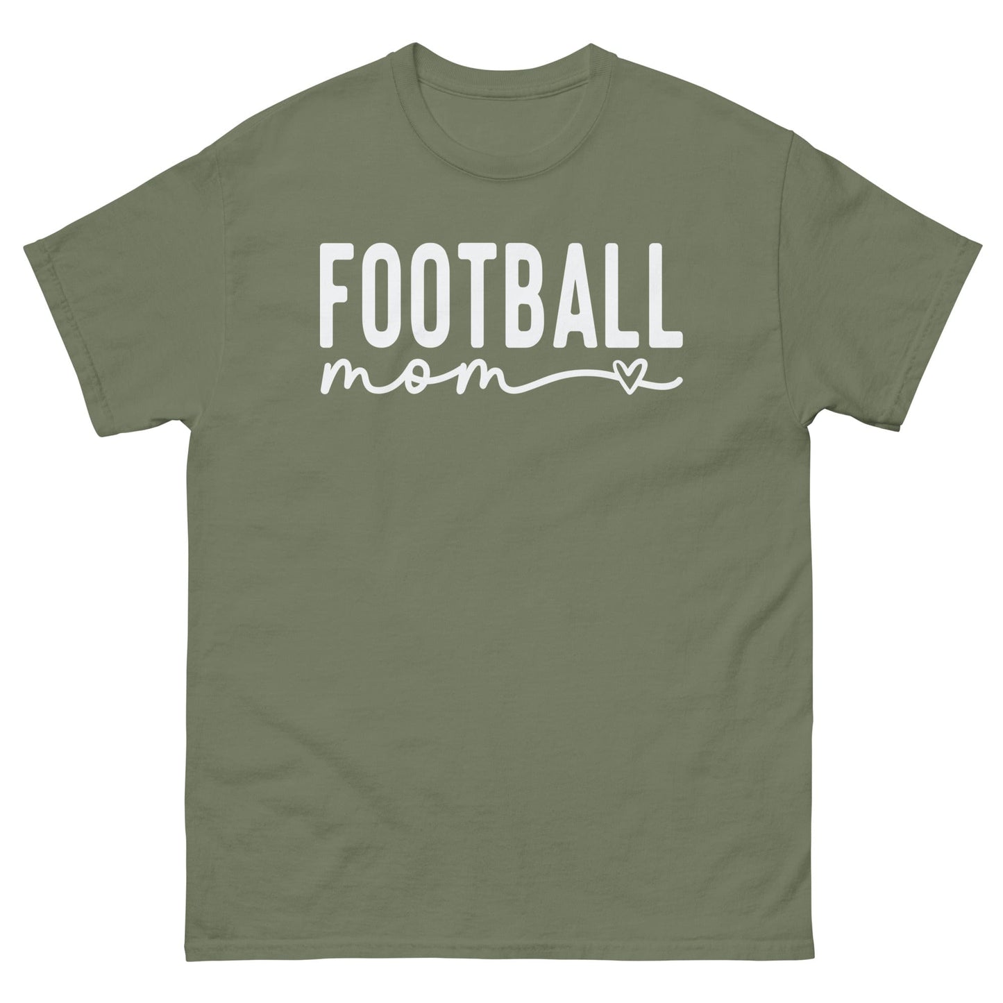 Football Mom Shirt Military Green / S Spirit Gear Collective T-Shirt