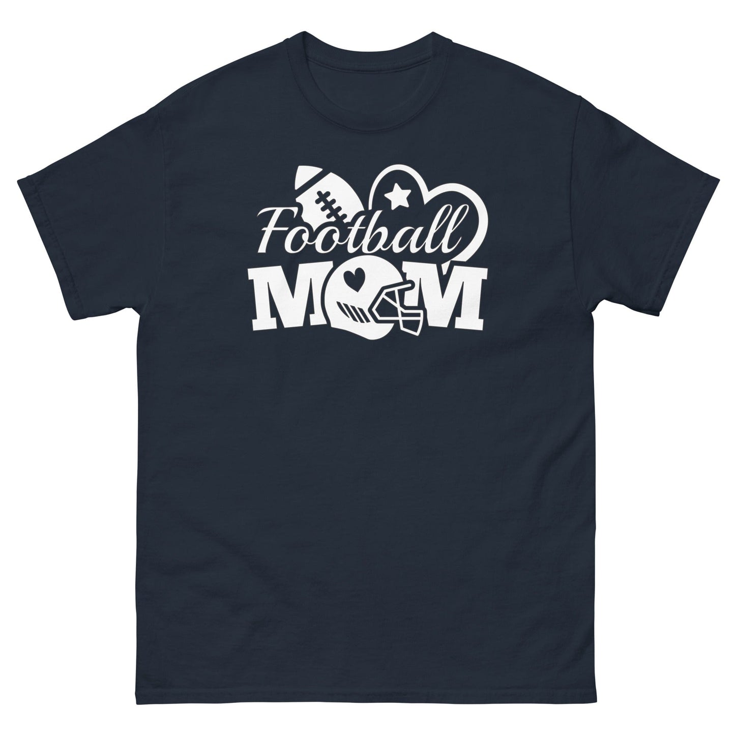 Football Mom Shirt Navy / S Spirit Gear Collective T-Shirt