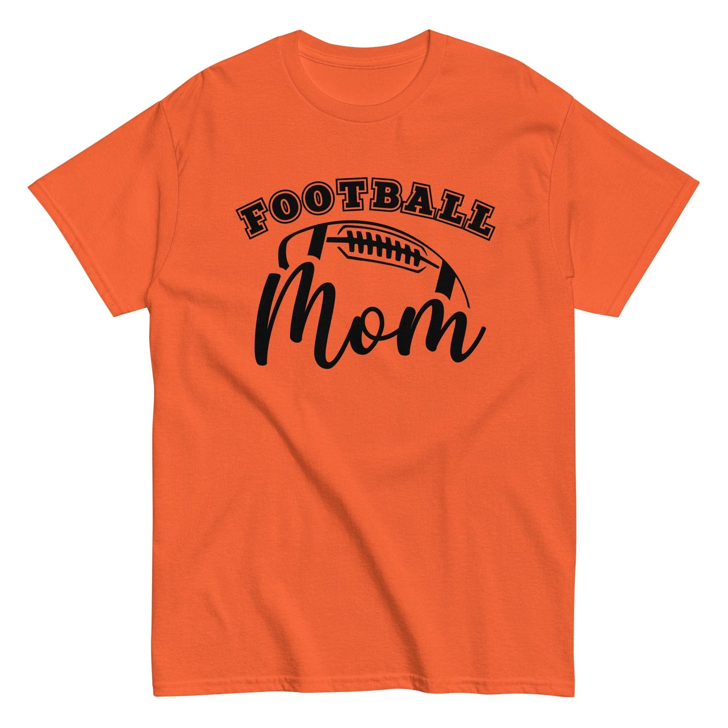 Football Mom Shirt Orange / S Spirit Gear Collective T-Shirt