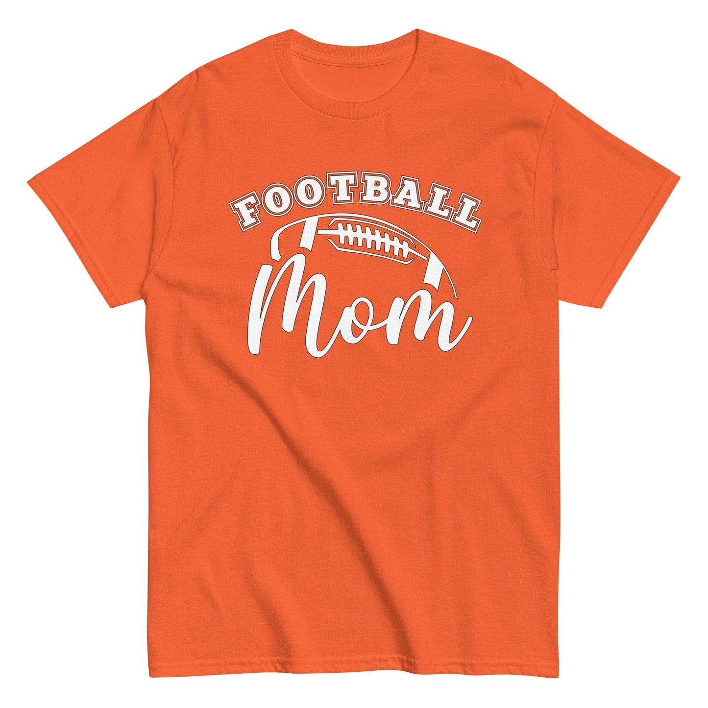 Football Mom Shirt Orange / S Spirit Gear Collective T-Shirt