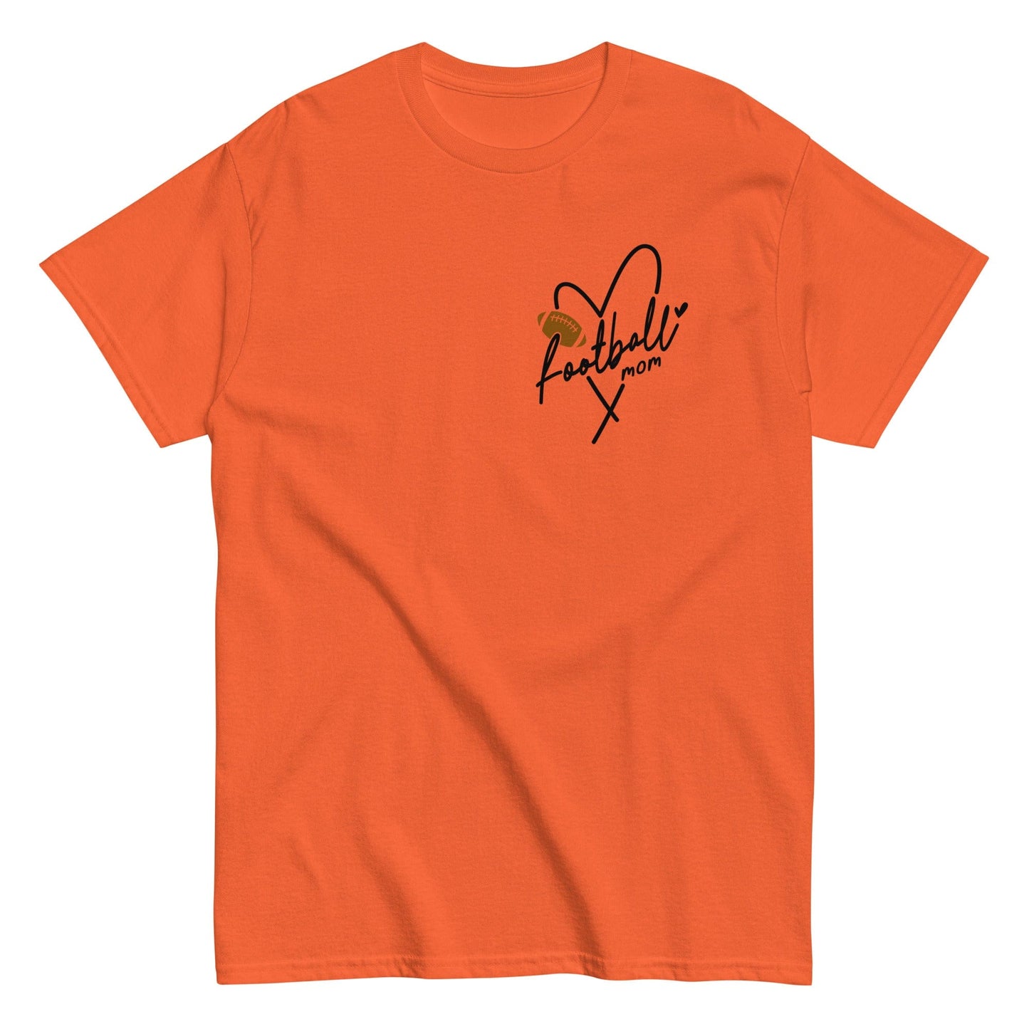 Football Mom Shirt Orange / S Spirit Gear Collective T-Shirt