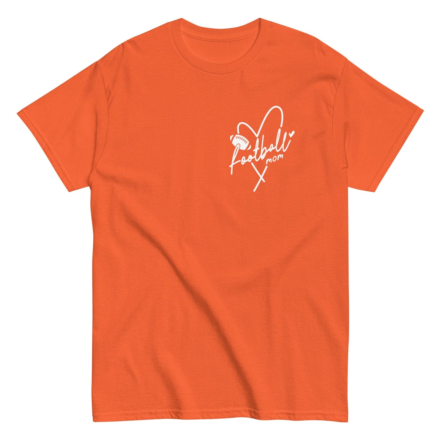 Football Mom Shirt Orange / S Spirit Gear Collective T-Shirt