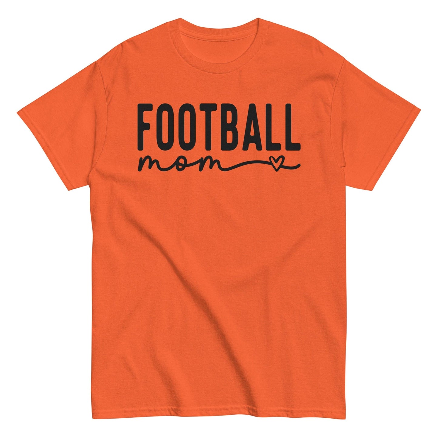 Football Mom Shirt Orange / S Spirit Gear Collective T-Shirt