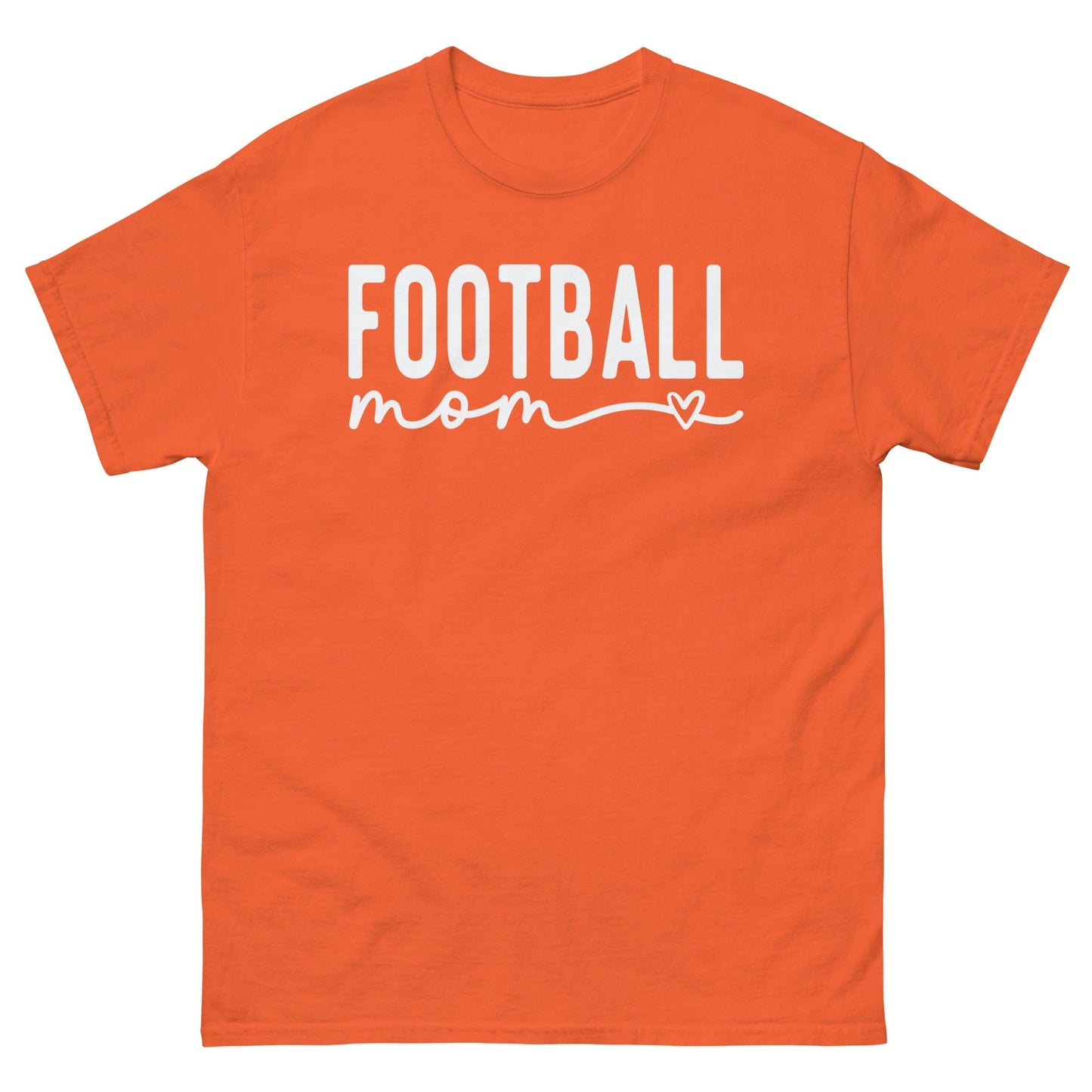 Football Mom Shirt Orange / S Spirit Gear Collective T-Shirt