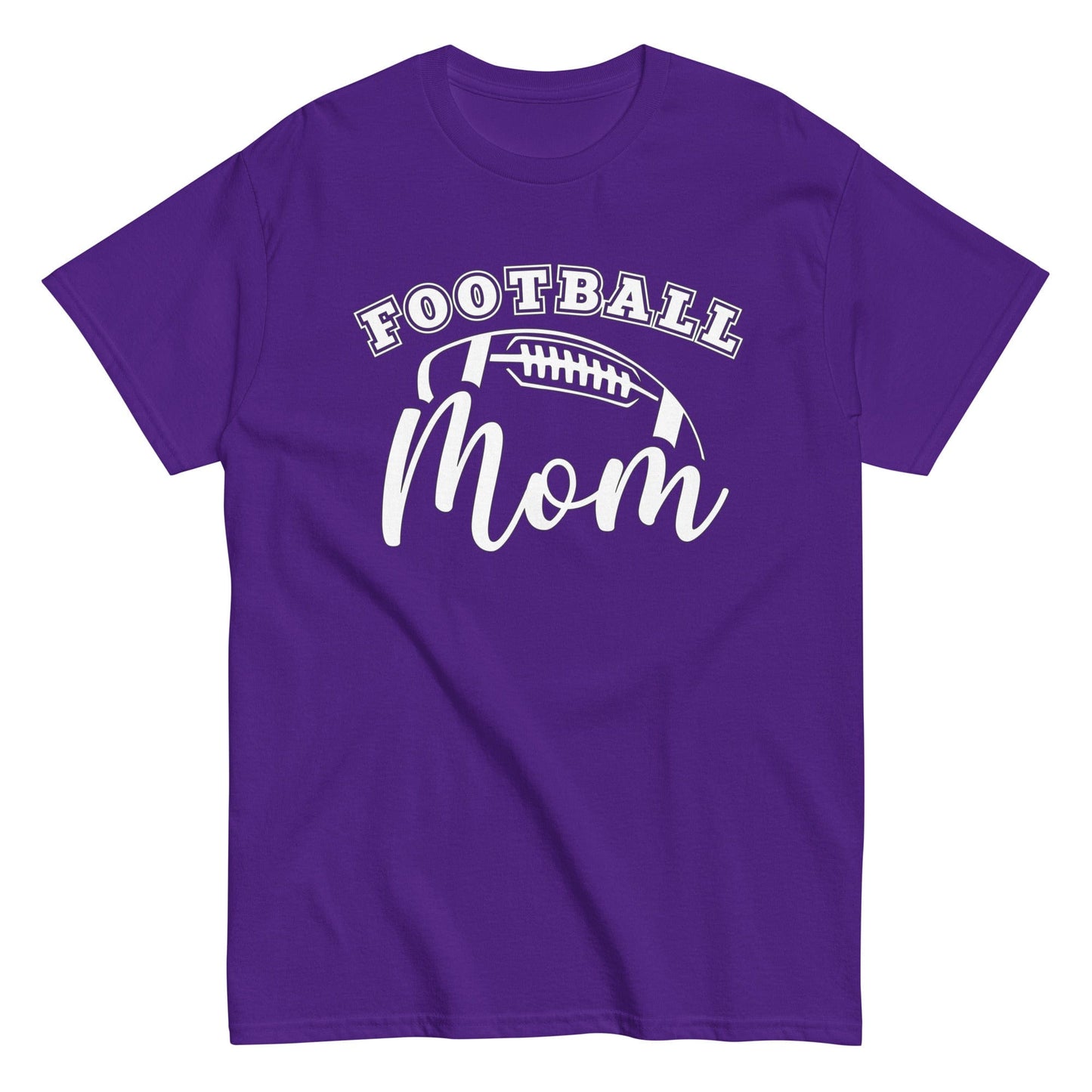 Football Mom Shirt Purple / S Spirit Gear Collective T-Shirt