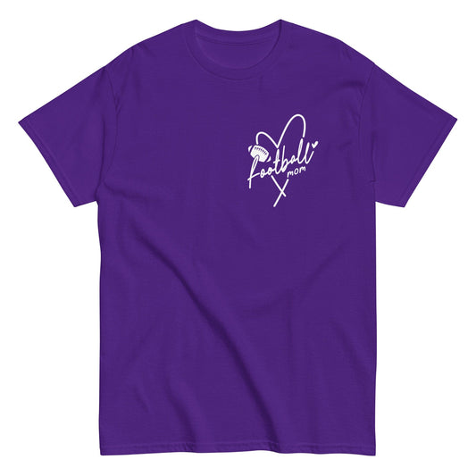 Football Mom Shirt Purple / S Spirit Gear Collective T-Shirt