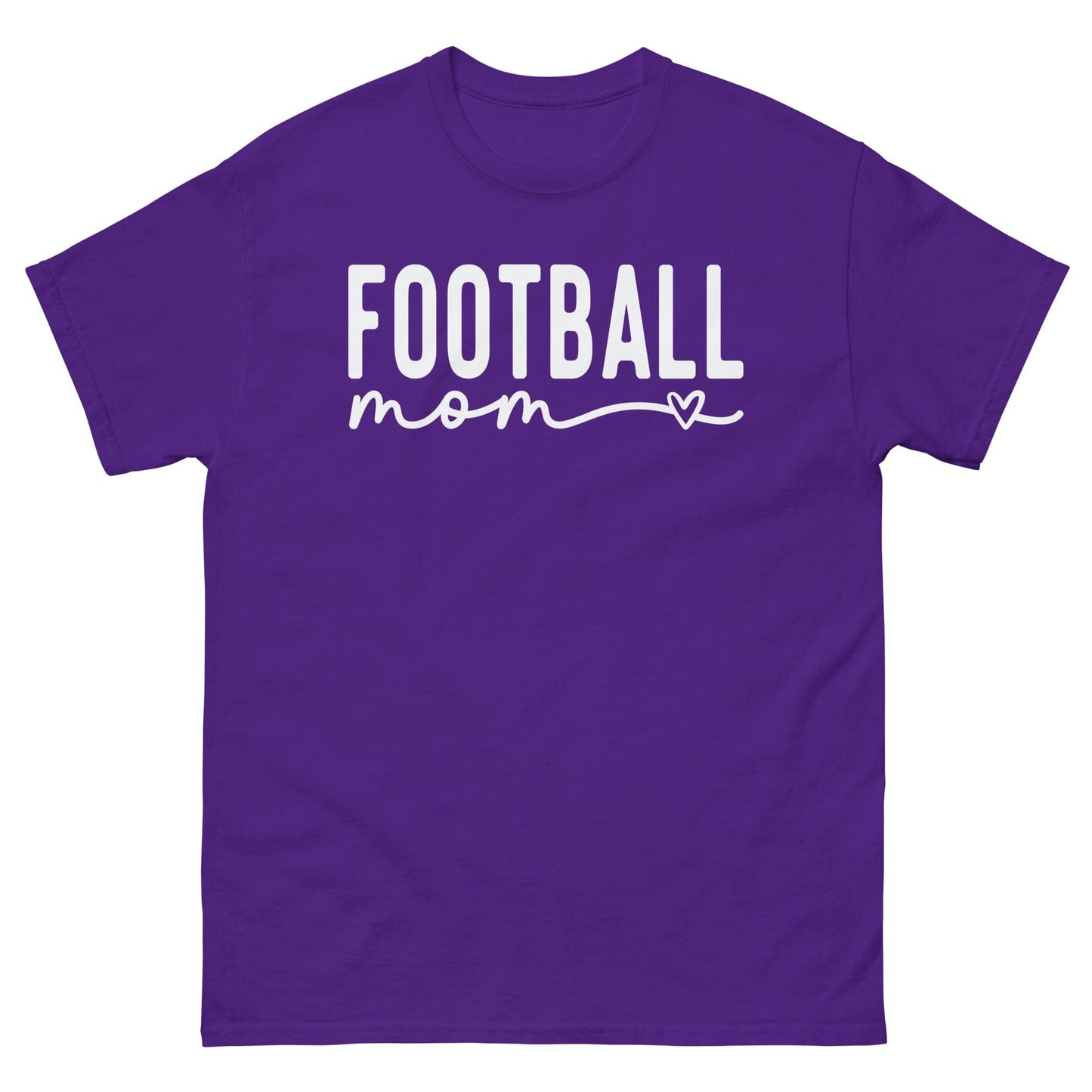 Football Mom Shirt Purple / S Spirit Gear Collective T-Shirt