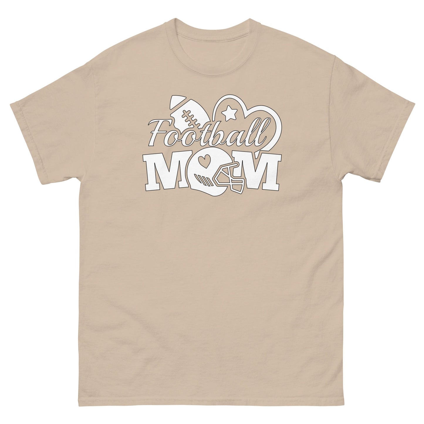 Football Mom Shirt Sand / S Spirit Gear Collective T-Shirt