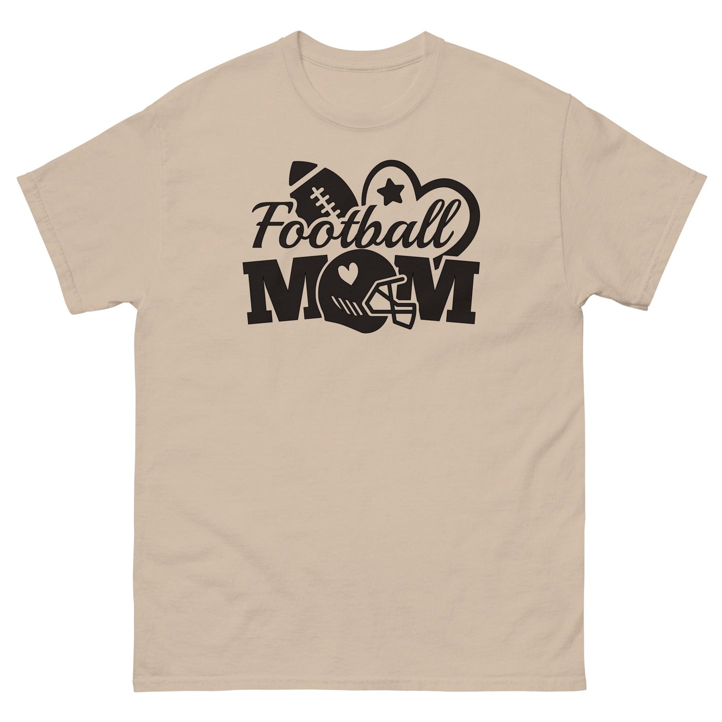 Football Mom Shirt Sand / S Spirit Gear Collective T-Shirt