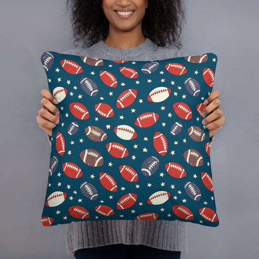 Football Pillow 18″×18″ Spirit Gear Collective Pillow