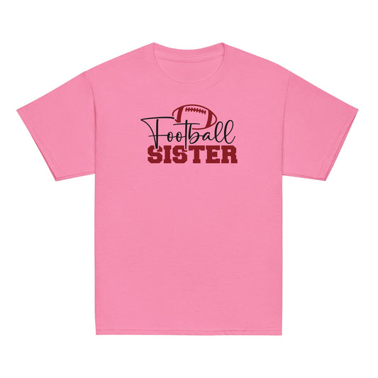 Football Sister Graphic Tee Azalea / XS Spirit Gear Collective