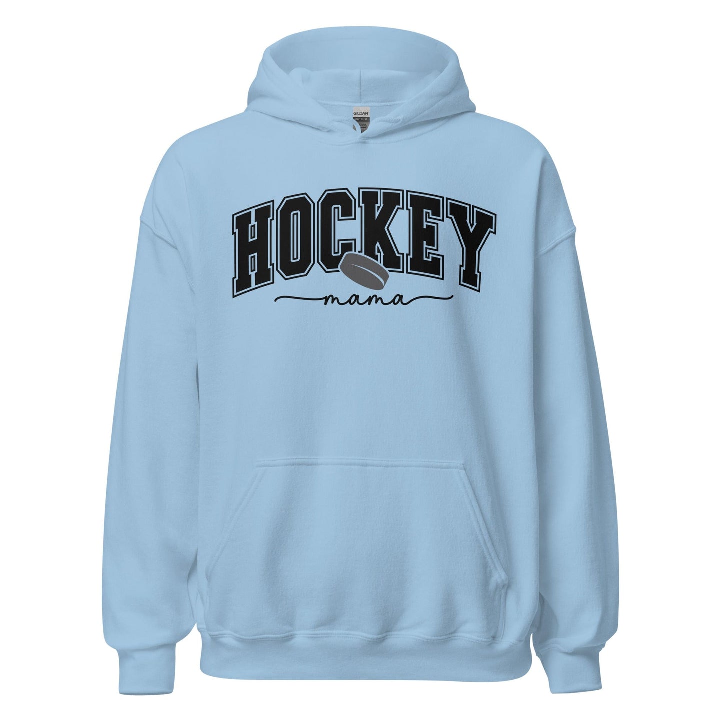 Hockey Mama Hoodie Light Blue / S Spirit Gear Collective Hoodie