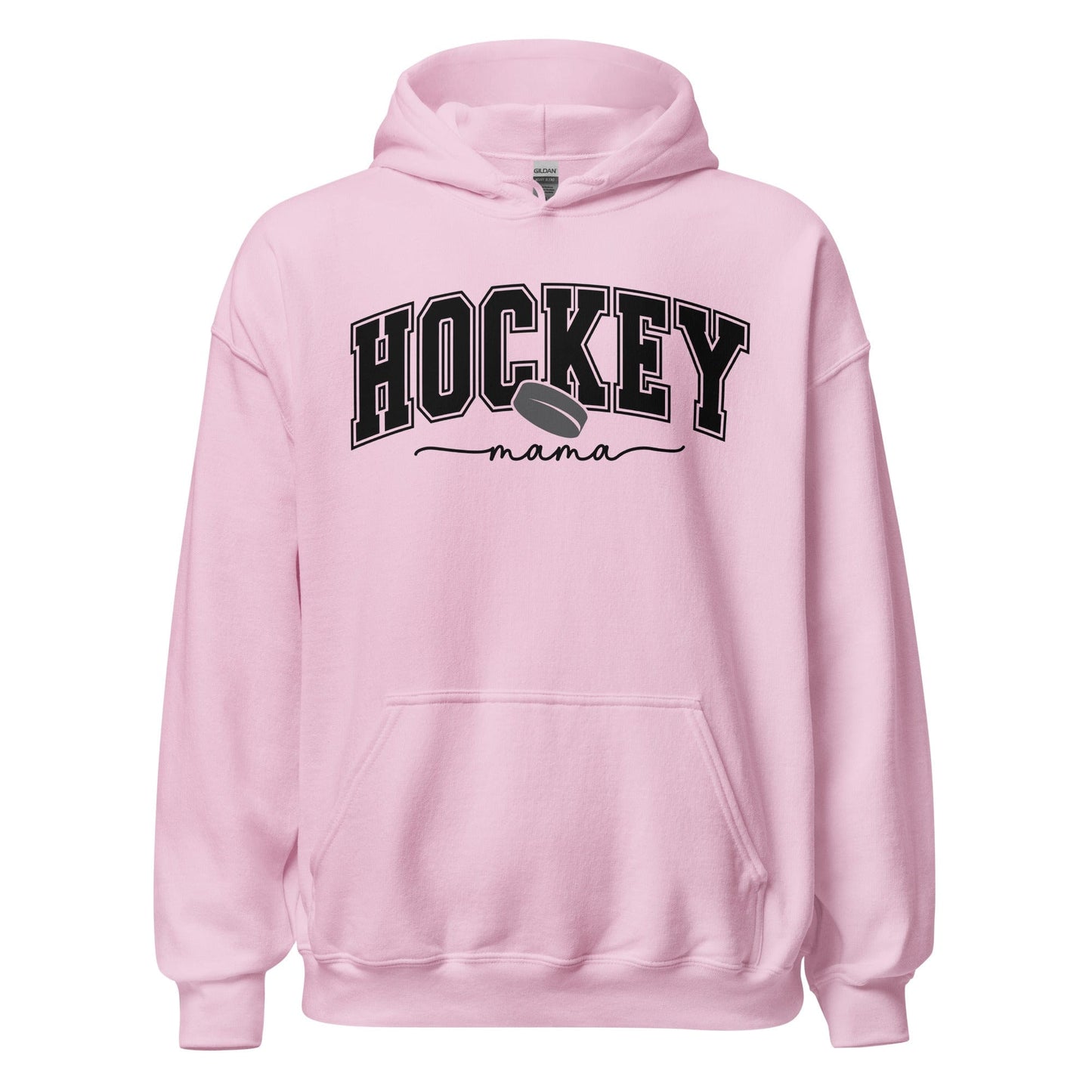 Hockey Mama Hoodie Light Pink / S Spirit Gear Collective Hoodie