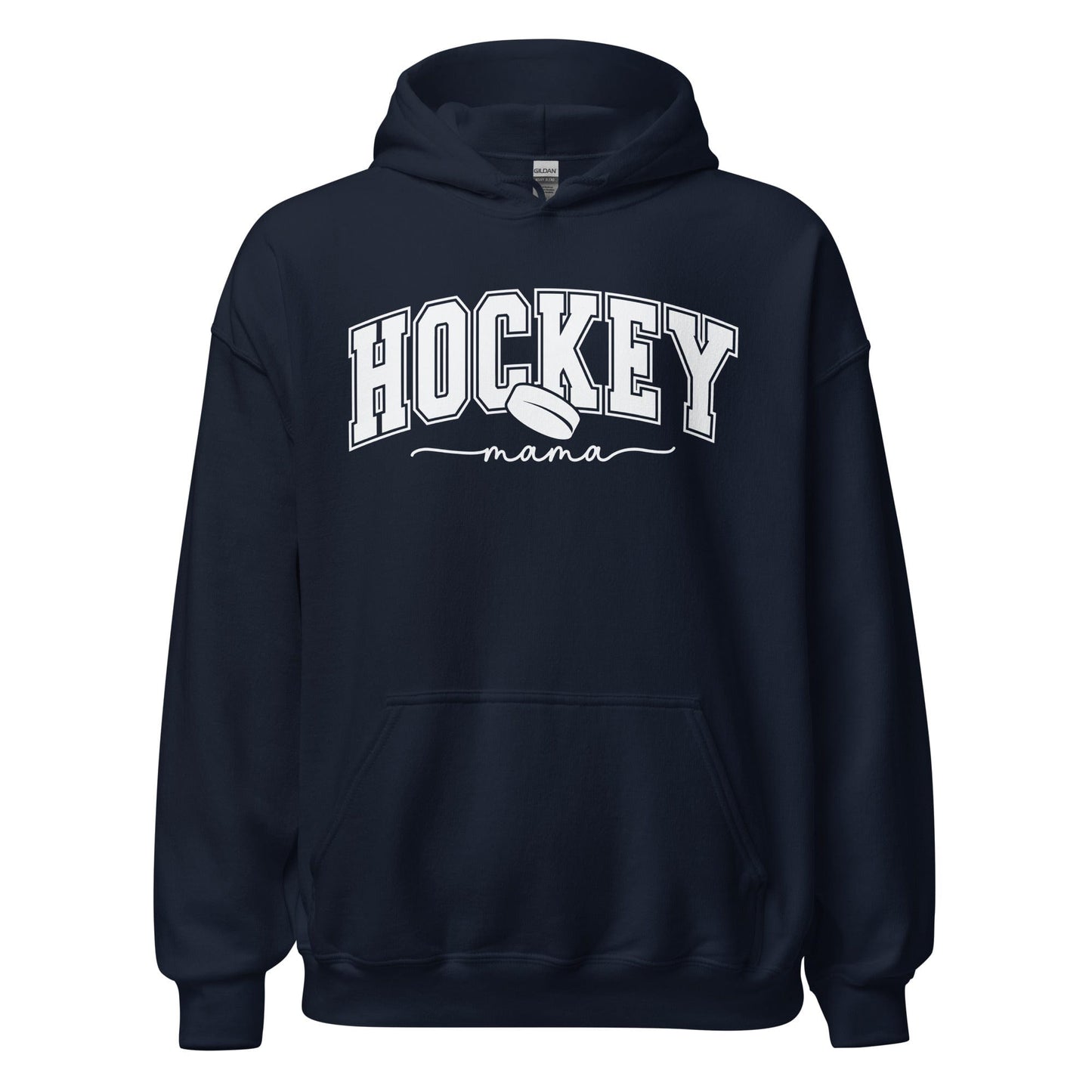 Hockey Mama Hoodie Navy / S Spirit Gear Collective Hoodie