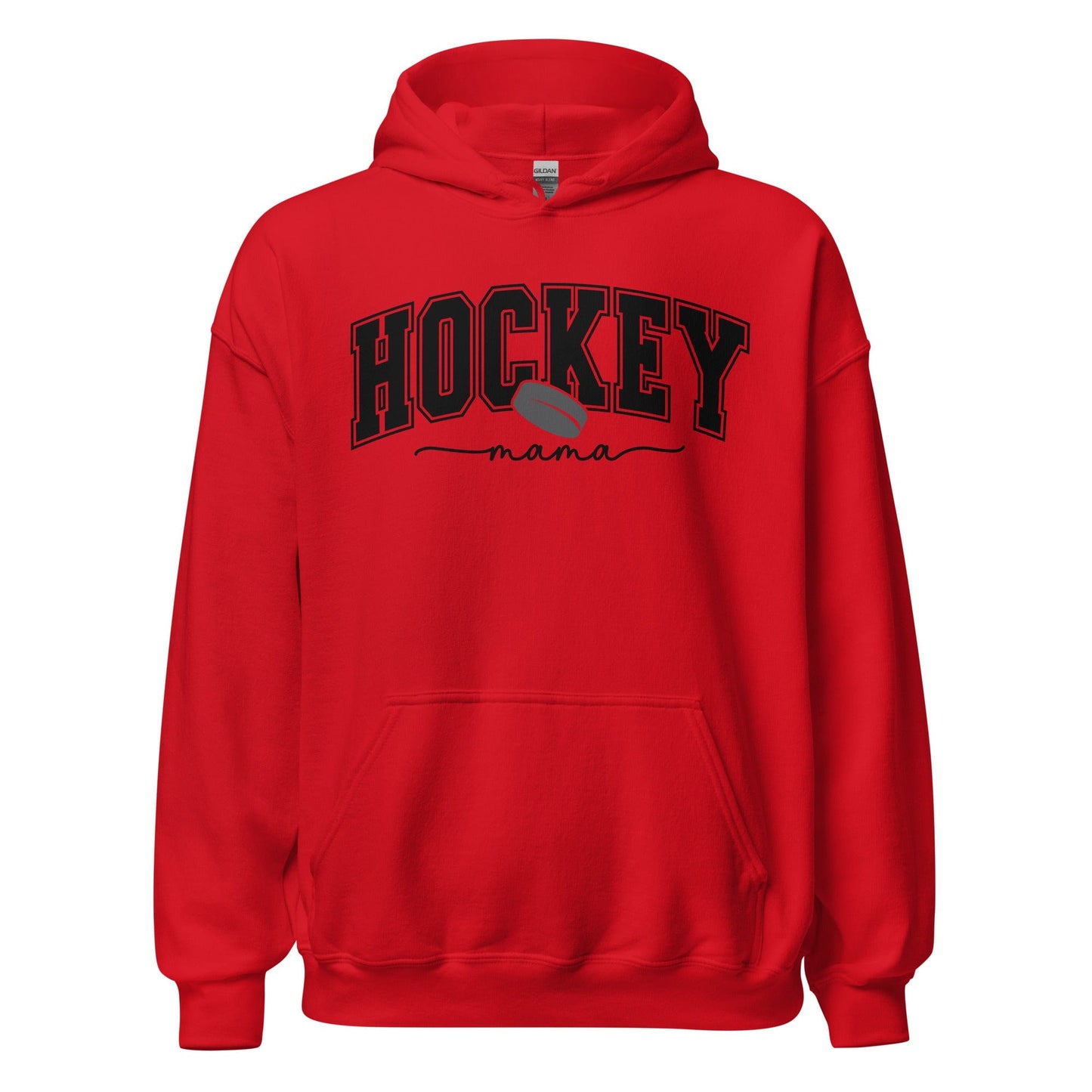 Hockey Mama Hoodie Red / S Spirit Gear Collective Hoodie