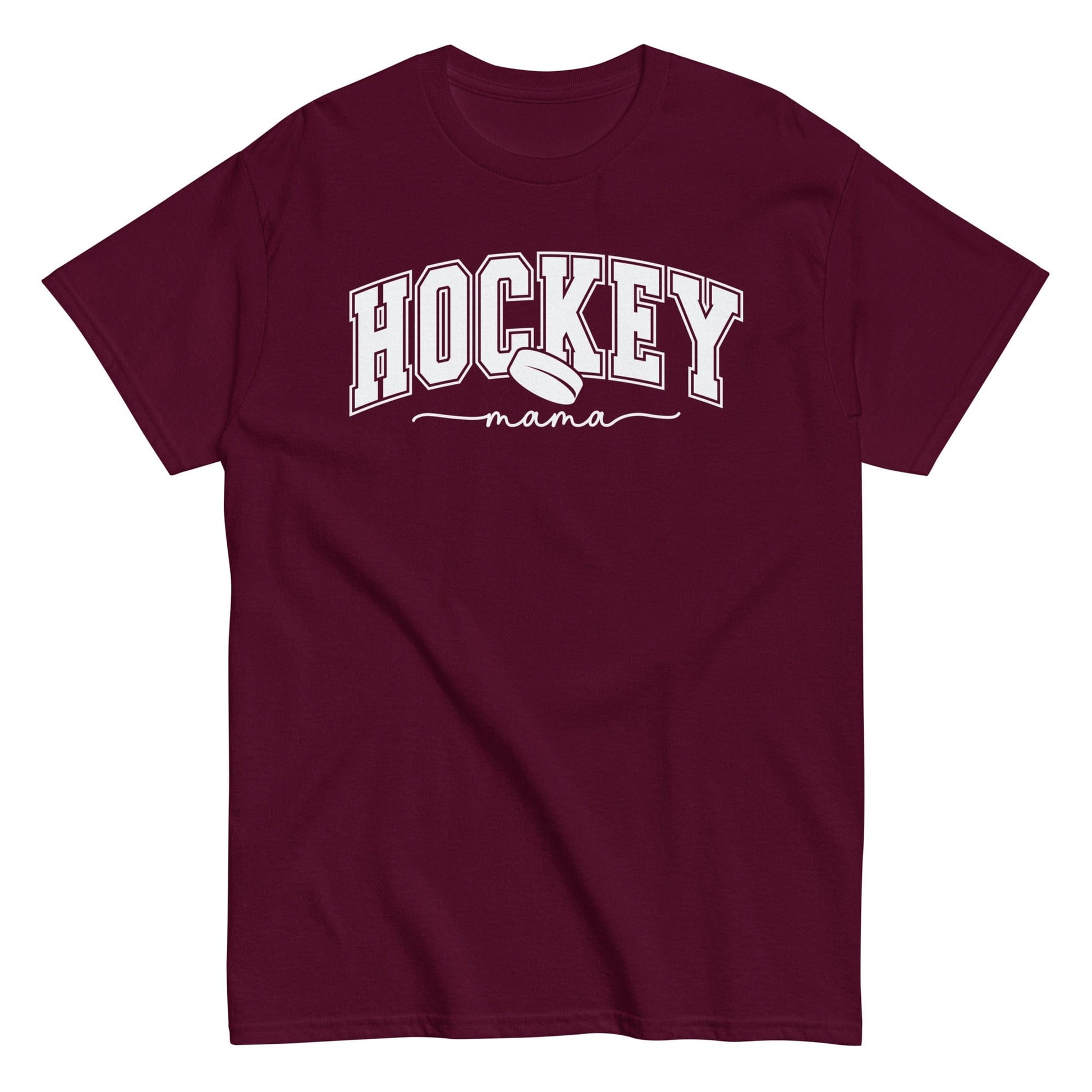 Hockey Mama Shirt Maroon / S Spirit Gear Collective T-Shirt