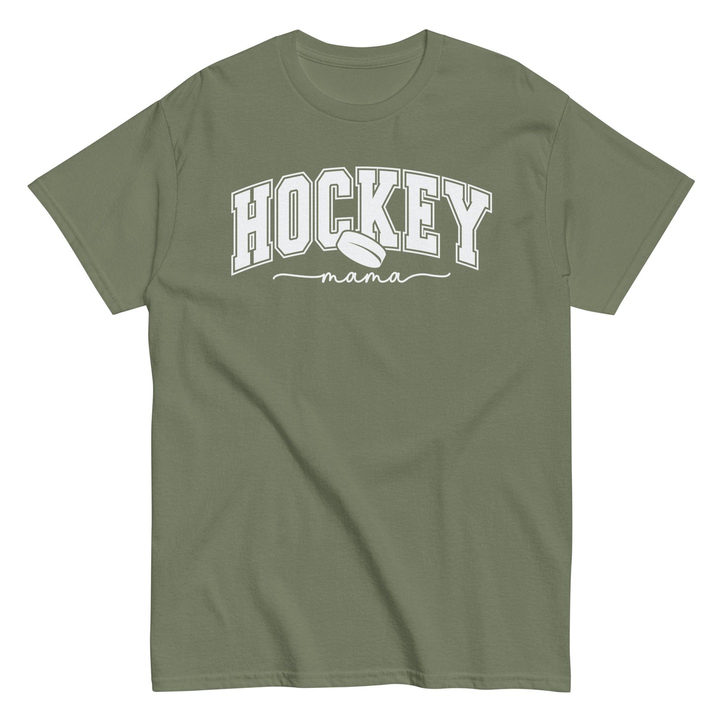 Hockey Mama Shirt Military Green / S Spirit Gear Collective T-Shirt