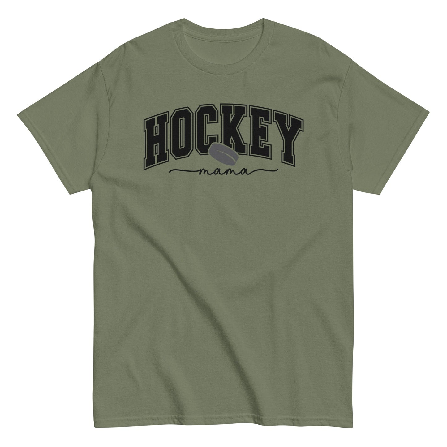 Hockey Mama Shirt Military Green / S Spirit Gear Collective T-Shirt