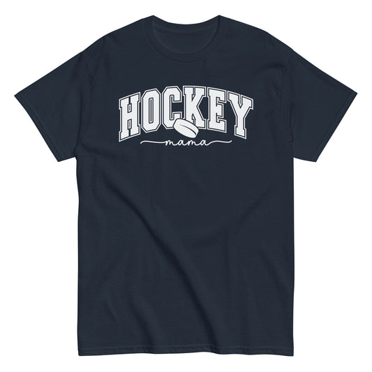 Hockey Mama Shirt Navy / S Spirit Gear Collective T-Shirt