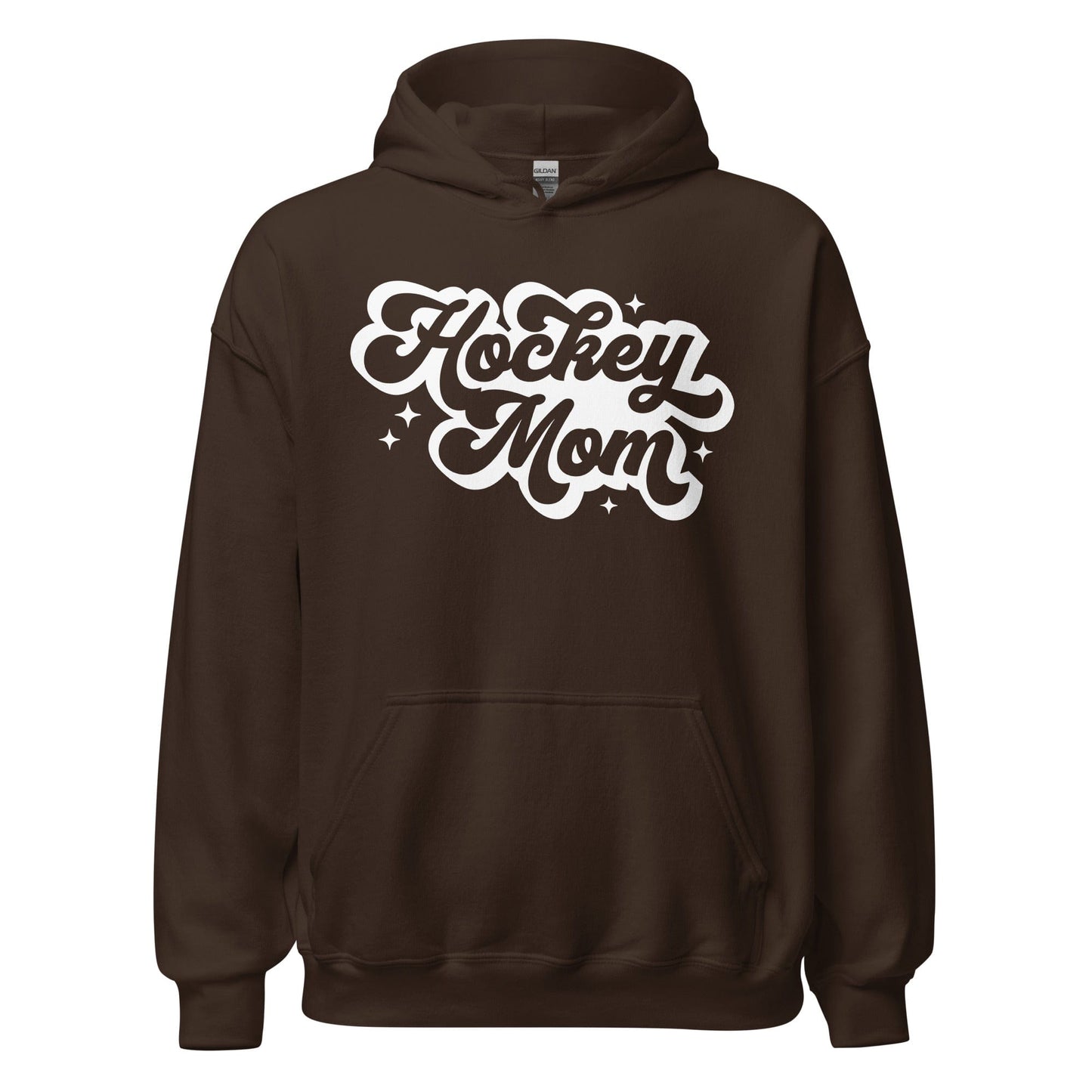 Hockey Mom Hoodie Dark Chocolate / S Spirit Gear Collective Hoodie