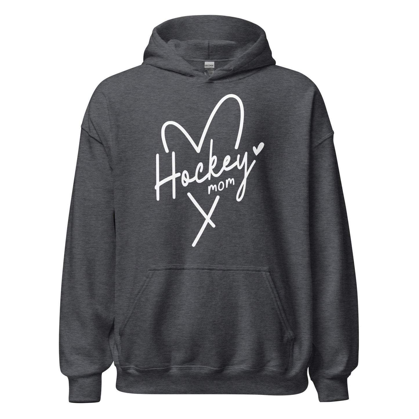 Hockey Mom Hoodie Dark Heather / S Spirit Gear Collective Hoodie