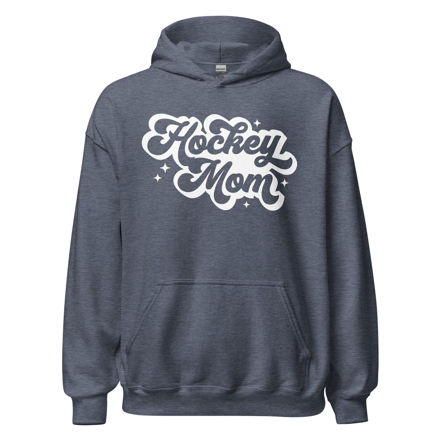 Hockey Mom Hoodie Heather Sport Dark Navy / S Spirit Gear Collective Hoodie