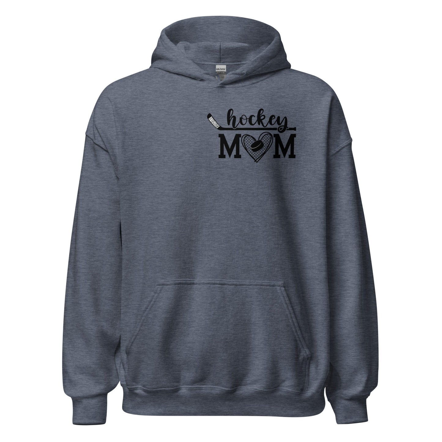 Hockey Mom Hoodie Heather Sport Dark Navy / S Spirit Gear Collective Hoodie