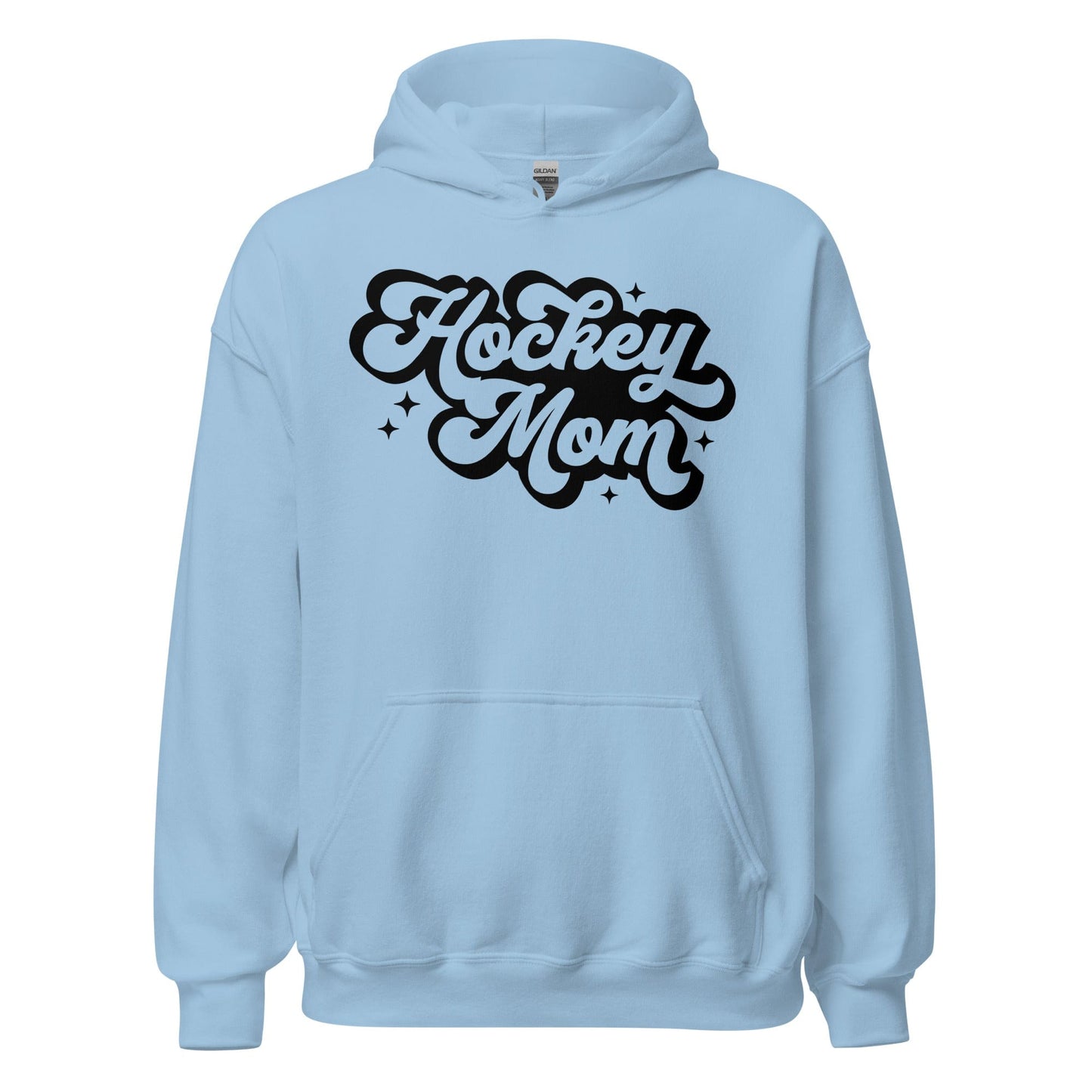 Hockey Mom Hoodie Light Blue / S Spirit Gear Collective Hoodie
