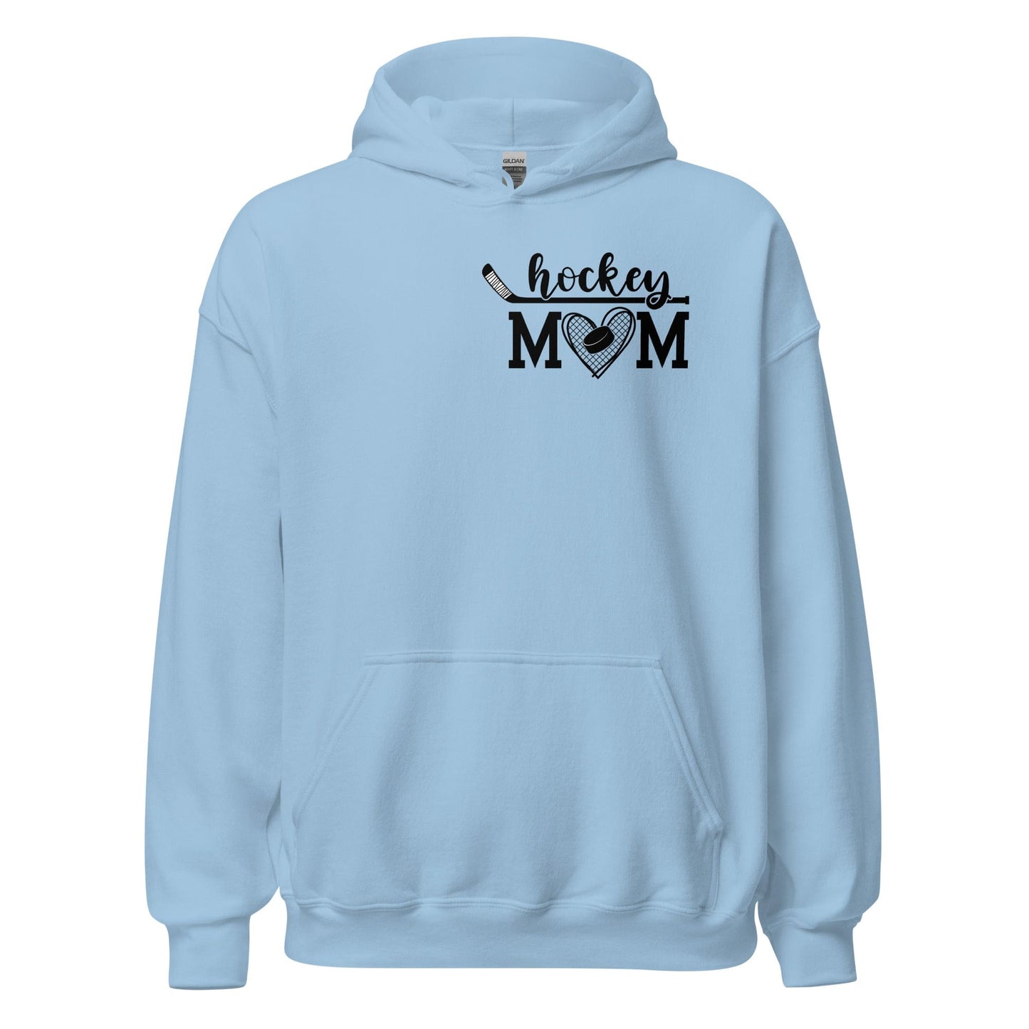 Hockey Mom Hoodie Light Blue / S Spirit Gear Collective Hoodie