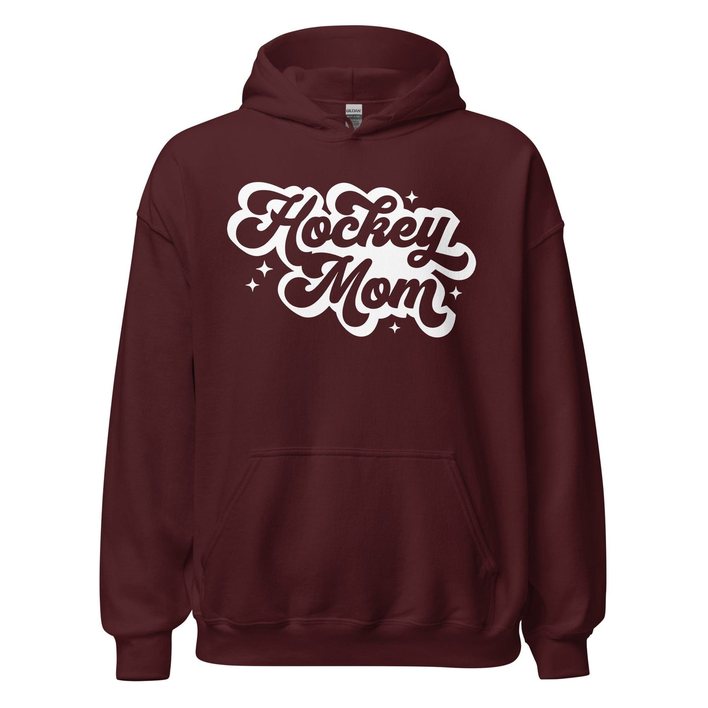 Hockey Mom Hoodie Maroon / S Spirit Gear Collective Hoodie