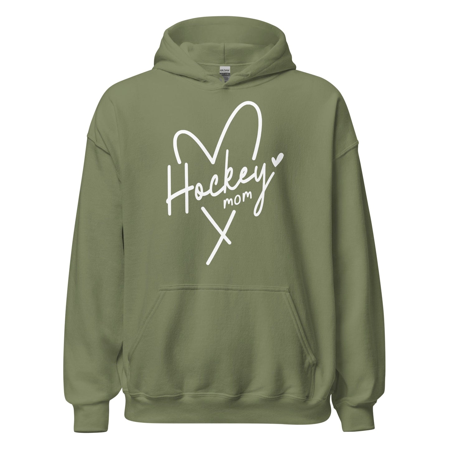 Hockey Mom Hoodie Military Green / S Spirit Gear Collective Hoodie