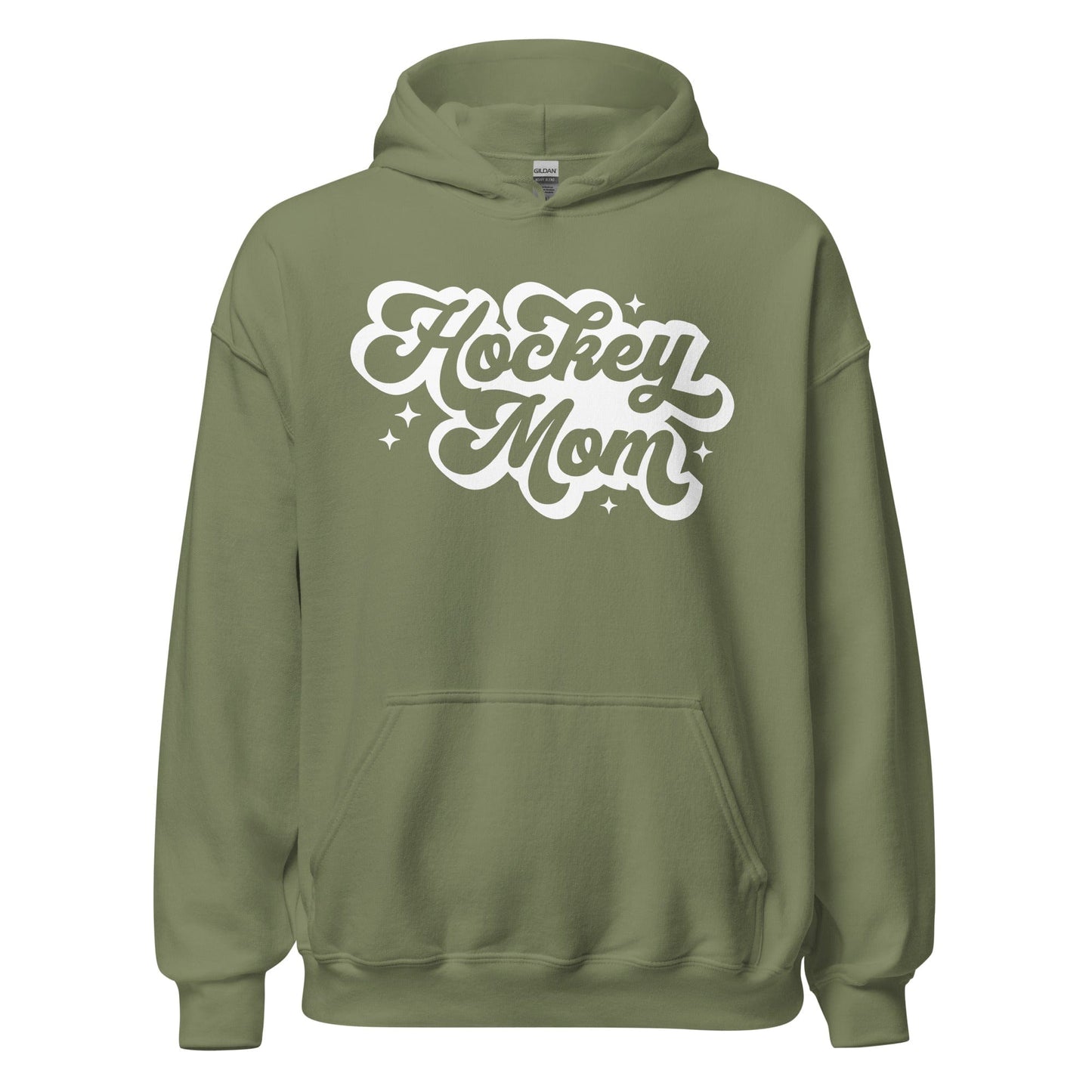 Hockey Mom Hoodie Military Green / S Spirit Gear Collective Hoodie