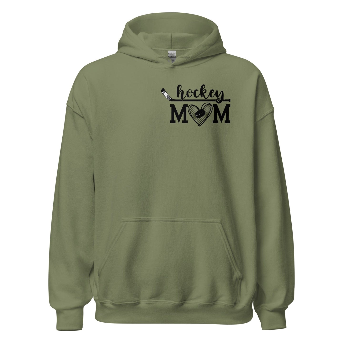 Hockey Mom Hoodie Military Green / S Spirit Gear Collective Hoodie