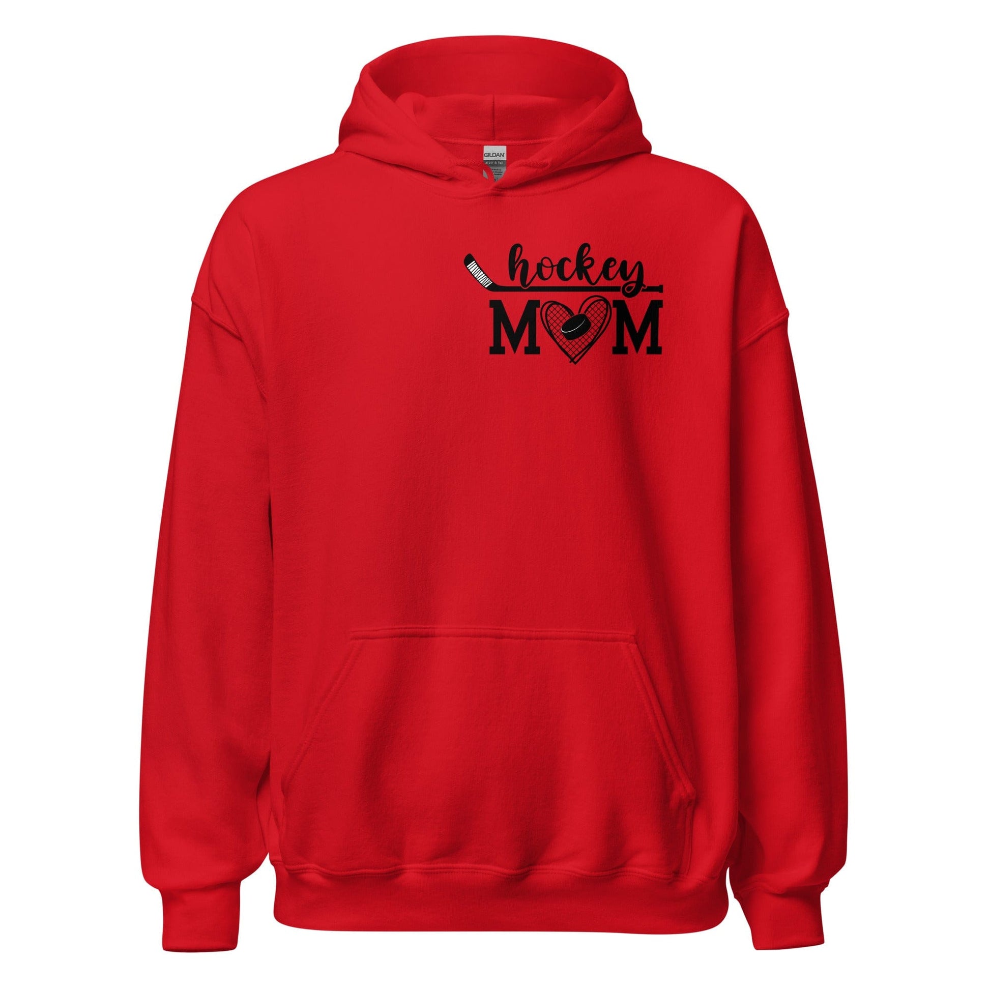 Hockey Mom Hoodie Red / S Spirit Gear Collective Hoodie