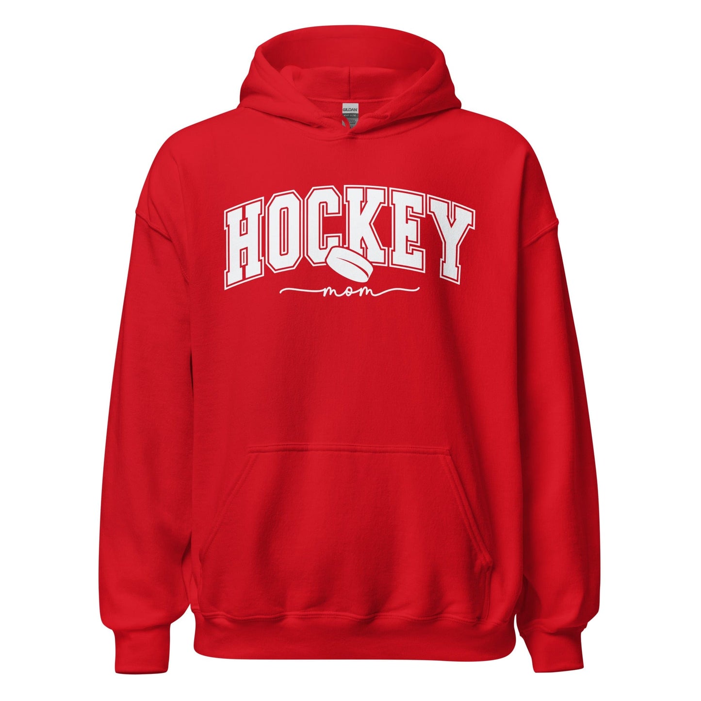 Hockey Mom Hoodie Red / S Spirit Gear Collective Hoodie