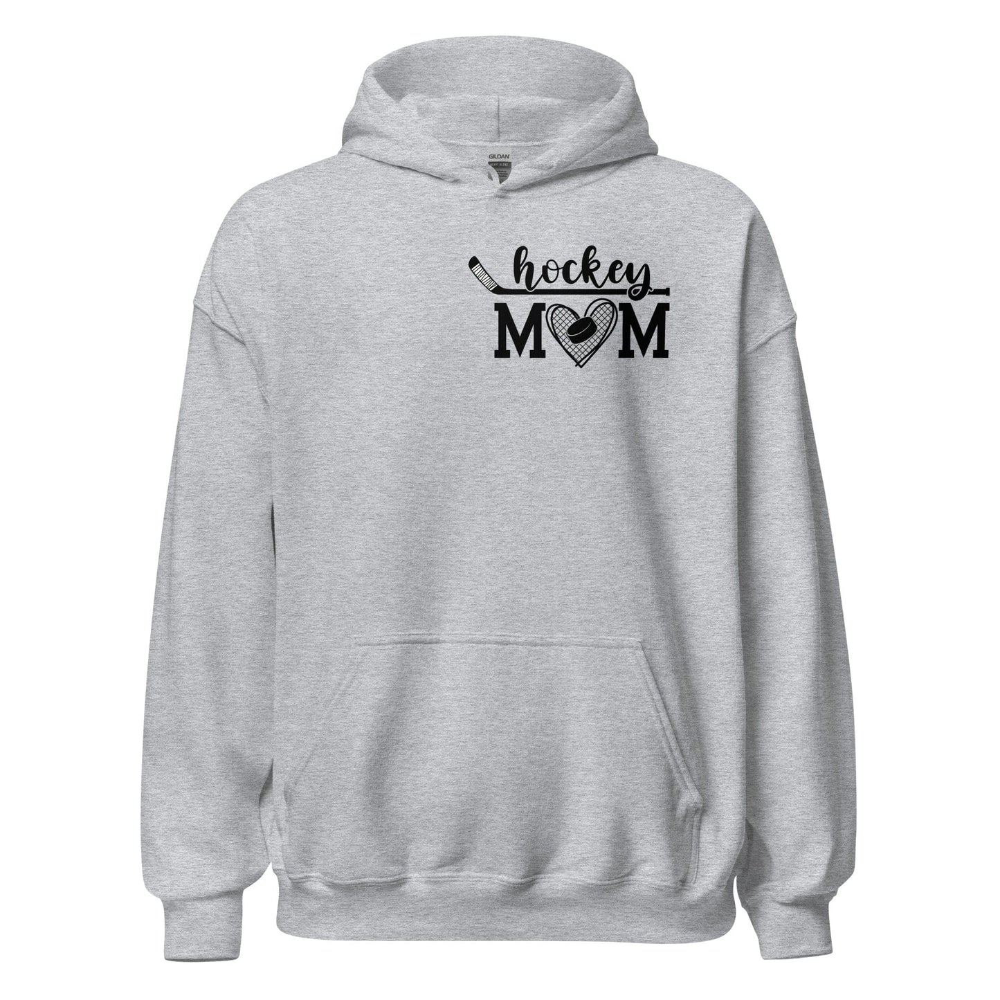 Hockey Mom Hoodie Sport Grey / S Spirit Gear Collective Hoodie