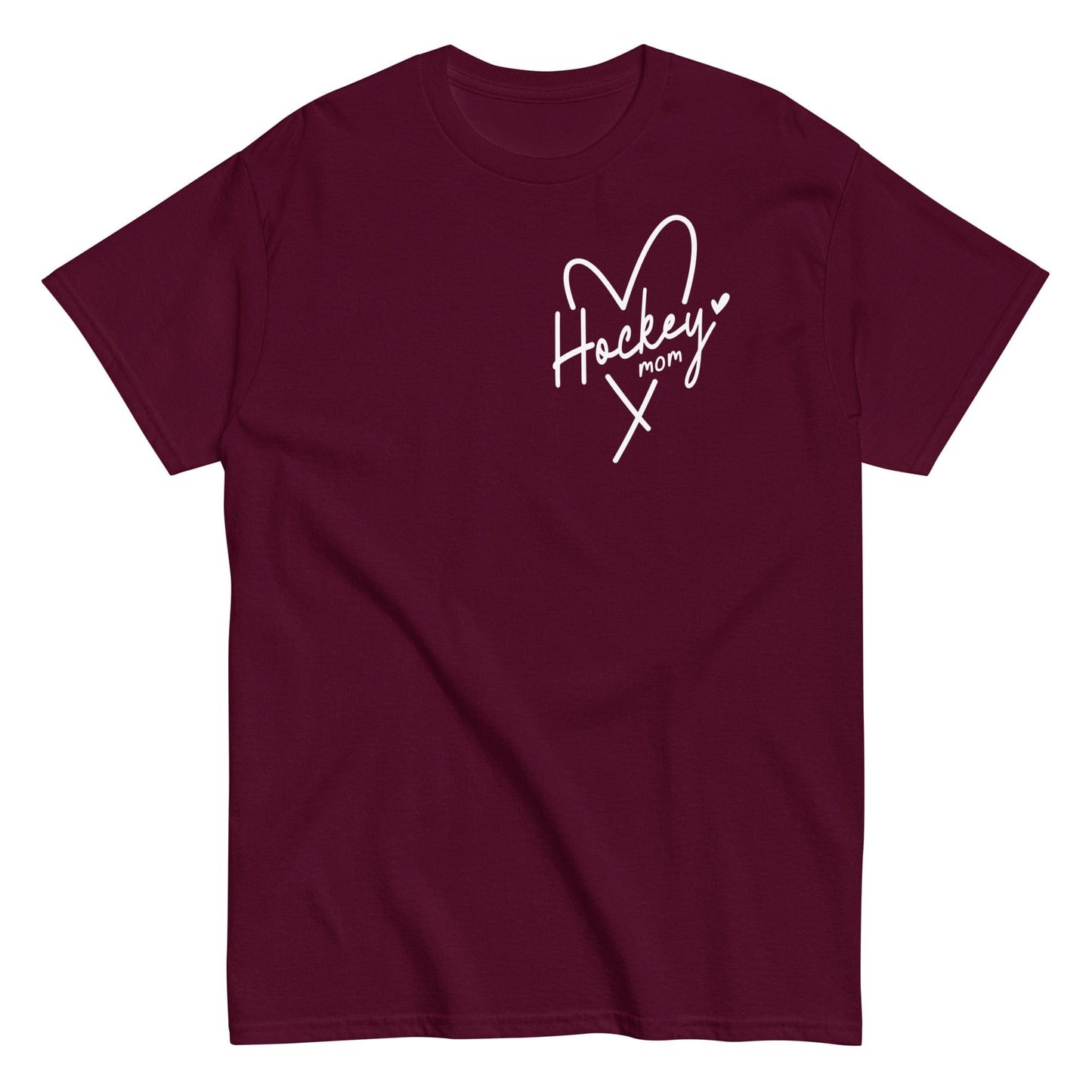 Hockey Mom Shirt Maroon / S Spirit Gear Collective T-Shirt