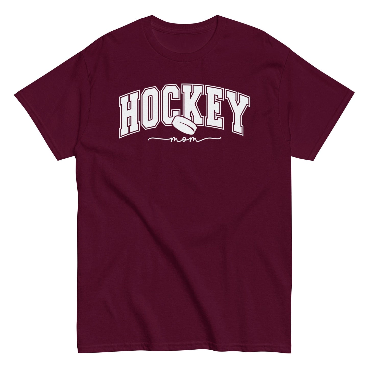 Hockey Mom Shirt Maroon / S Spirit Gear Collective T-Shirt