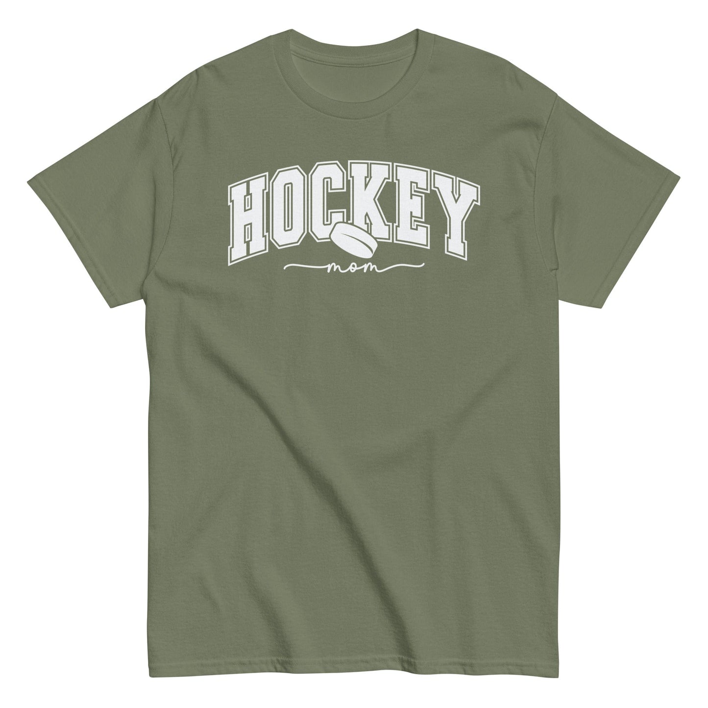 Hockey Mom Shirt Military Green / S Spirit Gear Collective T-Shirt