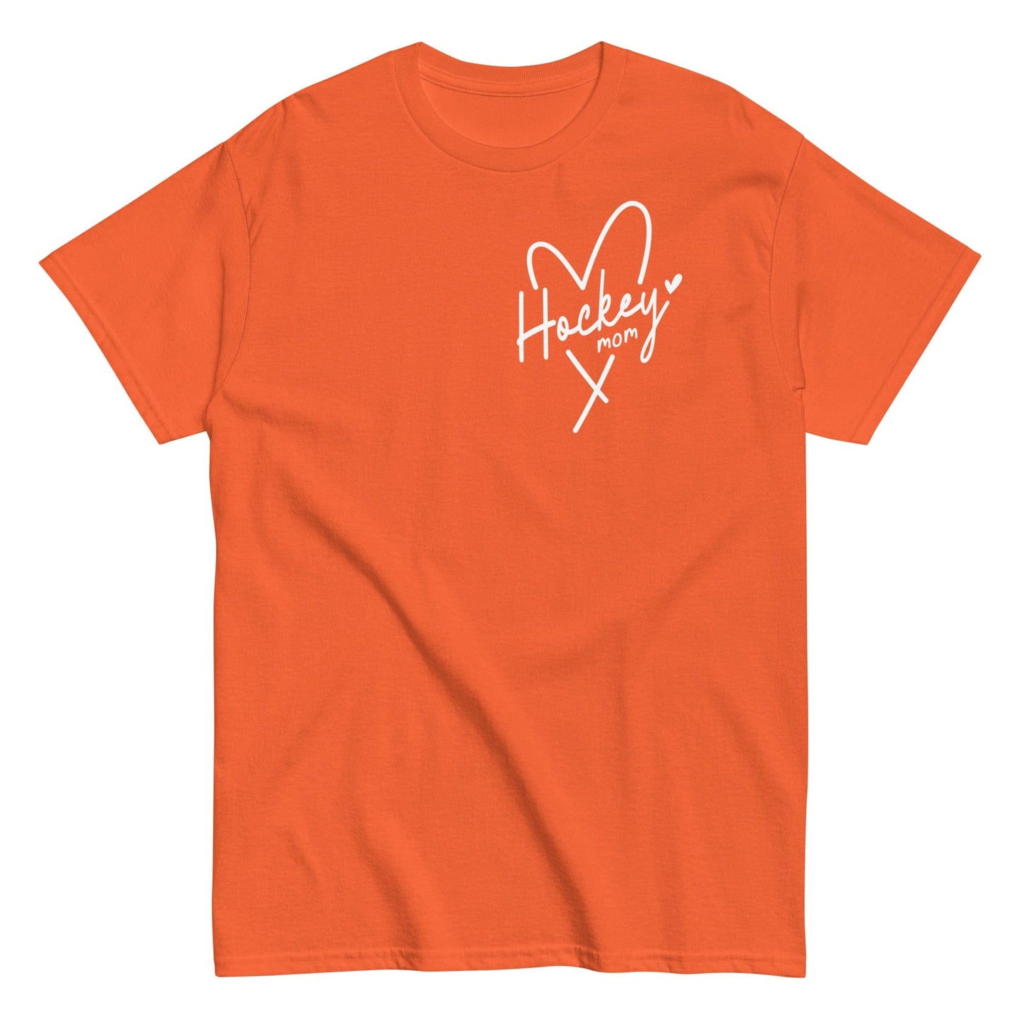 Hockey Mom Shirt Orange / S Spirit Gear Collective T-Shirt