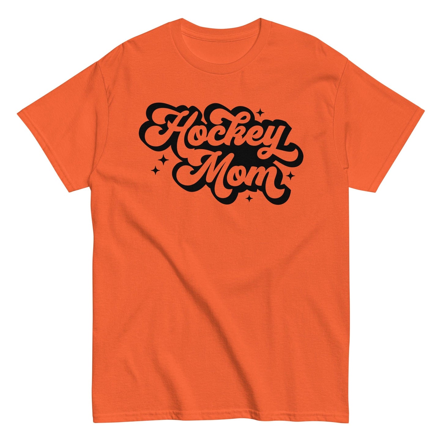 Hockey Mom Shirt Orange / S Spirit Gear Collective T-Shirt