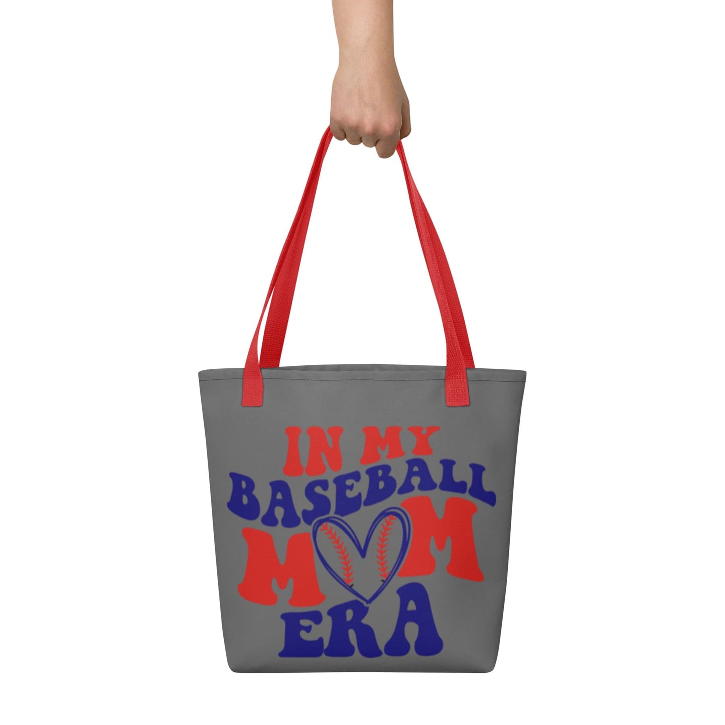 In My Baseball Mom Era Tote Bag Spirit Gear Collective tote bag