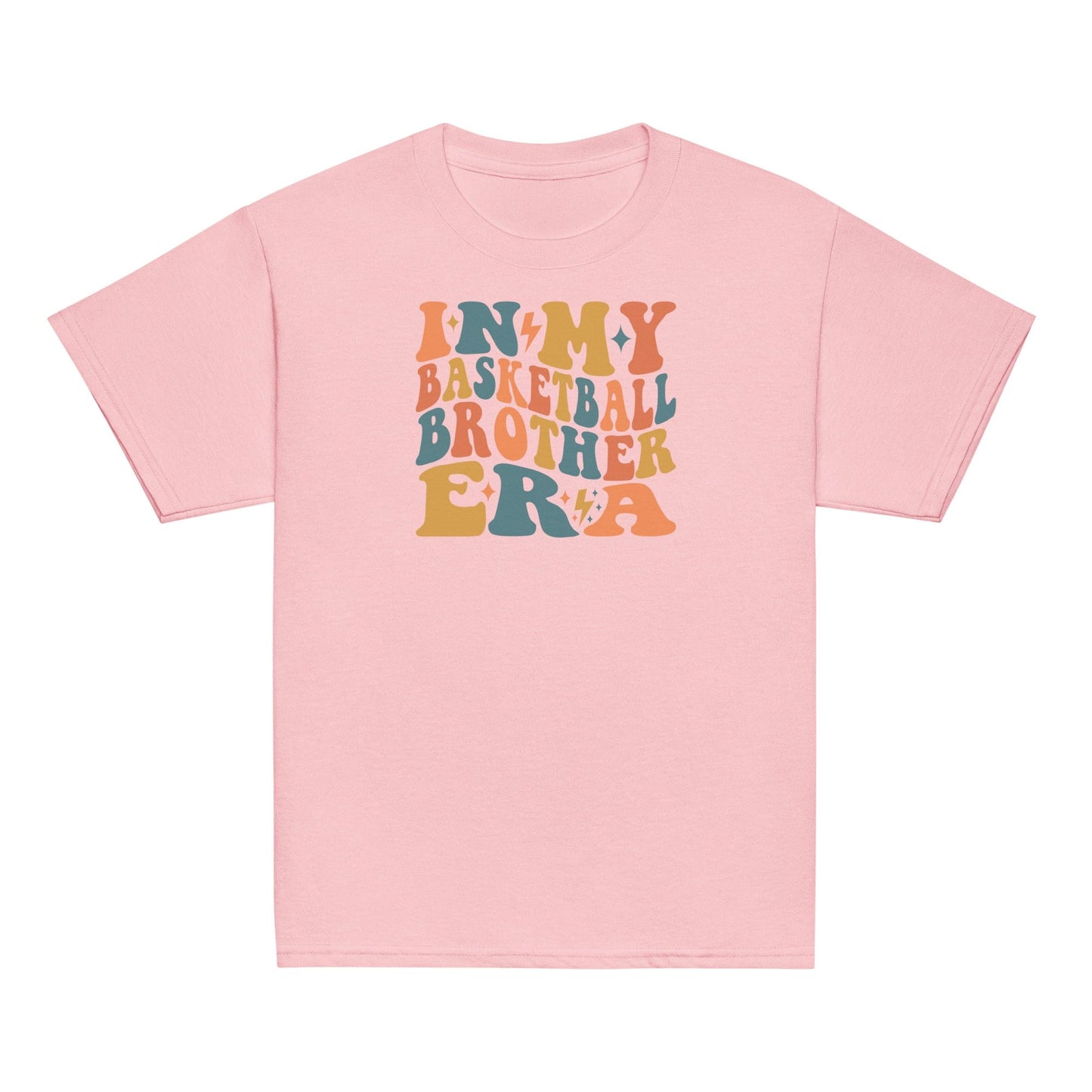 In My Basketball Brother Era Retro Shirt Light Pink / XS Spirit Gear Collective Basketball Brother Shirt