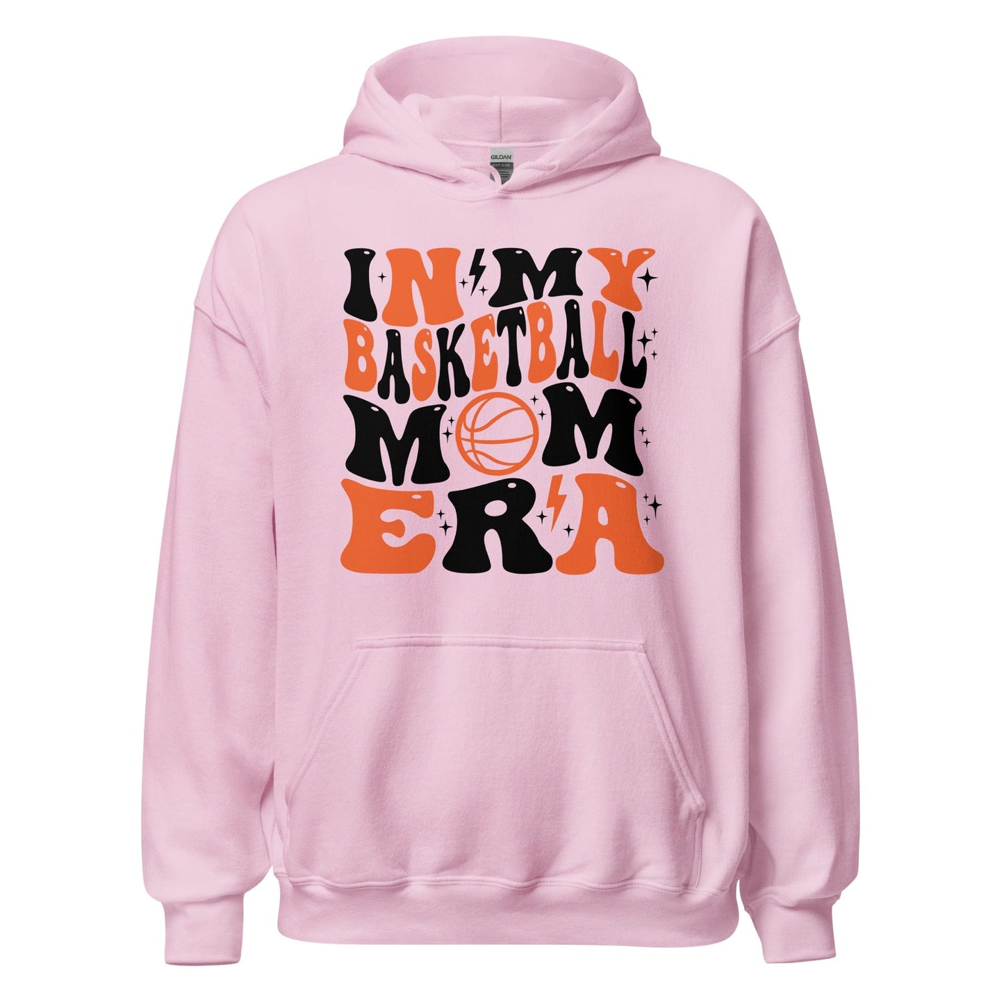 In My Basketball Mom Era Hoodie Light Pink / S Spirit Gear Collective Hoodie